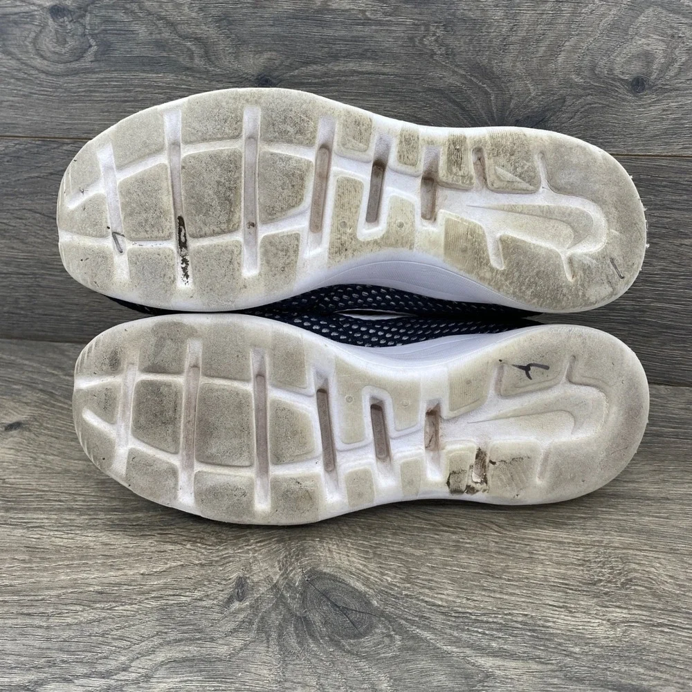 Nike Flex Experience RN 6 Running Shoes Mens 10.5 Black White 844838-005